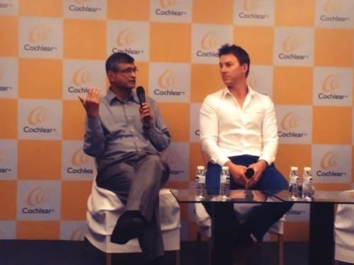 Brett Lee brings Sounds ofCricket™ to 63 millionhearing impaired in India